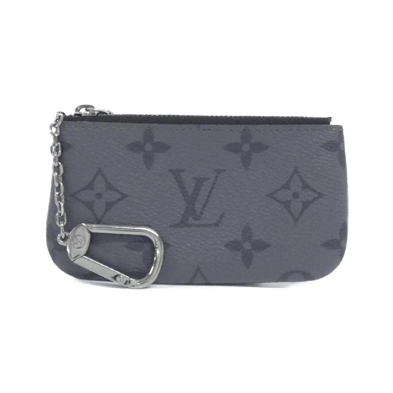 Louis Vuitton Monogram Eclipse Reverse Card Key Case Pochette Clé M80905 Coin & Key Case - Hàng hiệu Authentic 806188