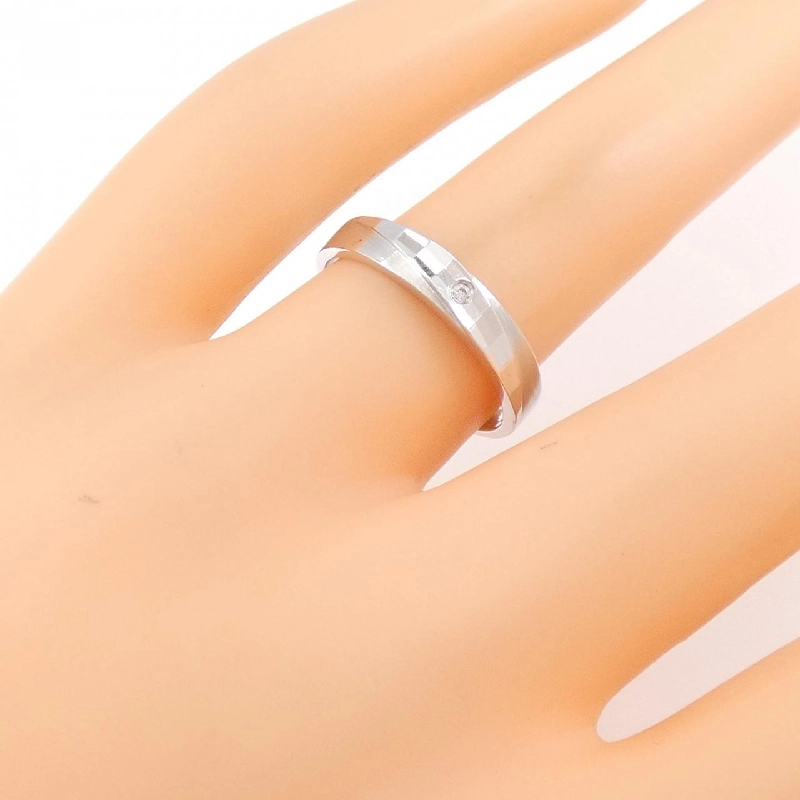 Nhẫn kim cương 750WG 0.010CT 670958