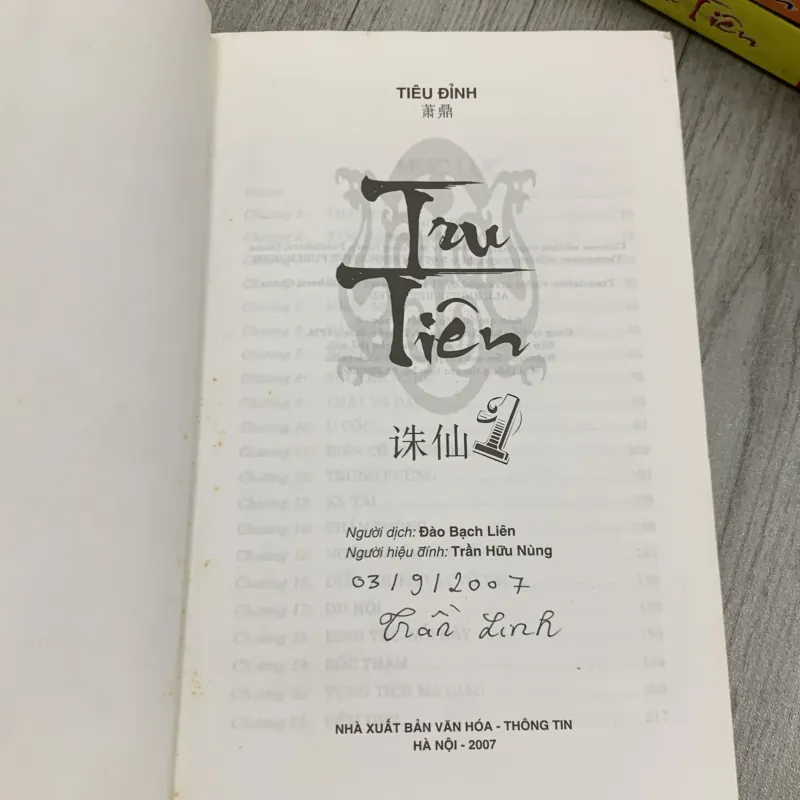 Tru tiên - tiêu đỉnh. Full bộ 7 cuốn. 4b1 755365