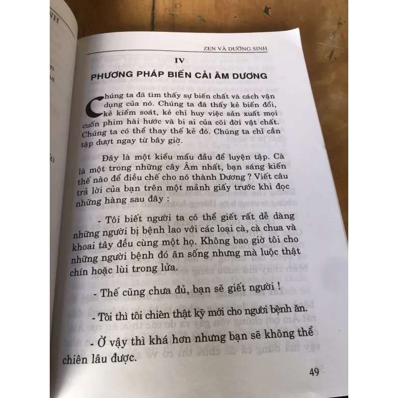 Zen và dưỡng sinh  790180