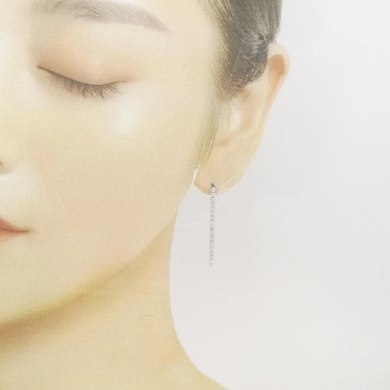 K18WG Bông tai kim cương 0.40CT - Hàng hiệu Chính hãng 874906