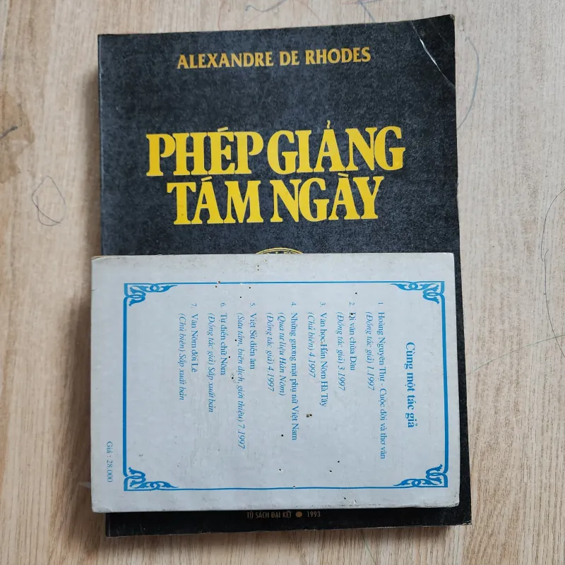 Phép giảng tám ngày | Alexandre de Rhodes | 1993 999992