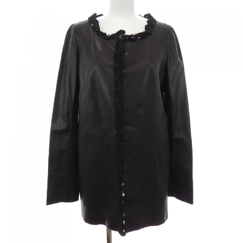 CHANEL P35591C00082 09A Áo khoác da - Hàng hiệu Chính hãng 811005