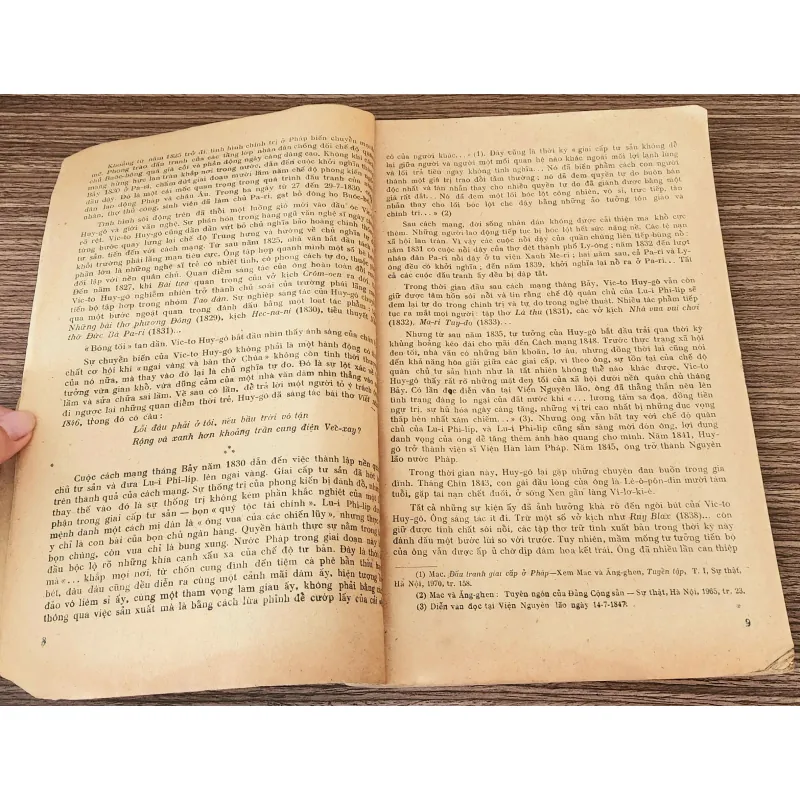 VICTOR HUGO - Cuộc đời và sáng tác (sách in 1978, khổ 17.5x26cm) - 212 trang 993763