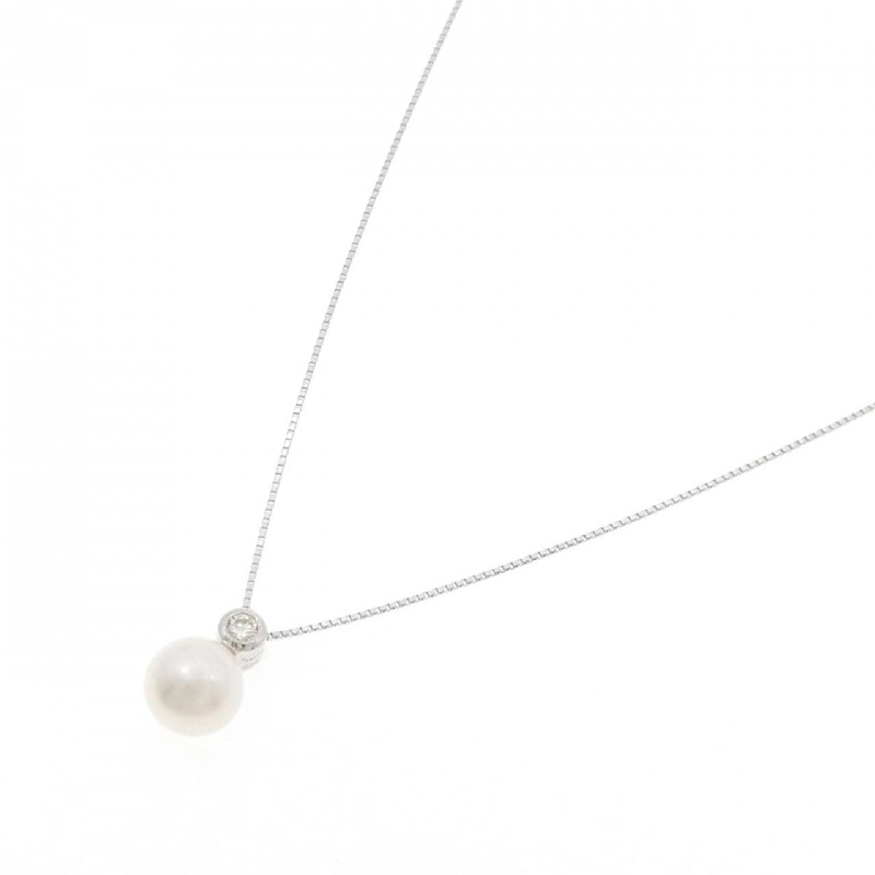 Dây chuyền ngọc trai Akoya 8.2mm PT900/PT850 - Hàng hiệu Authentic 857697