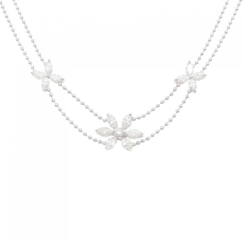 Dây chuyền kim cương 750WG - Hàng hiệu Authentic 858457