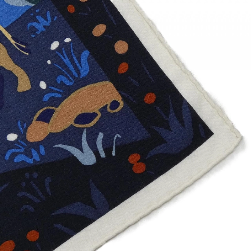 HERMES LE LIVRE D`ESOPE H244073S Khăn choàng - Hàng hiệu Authentic 834411