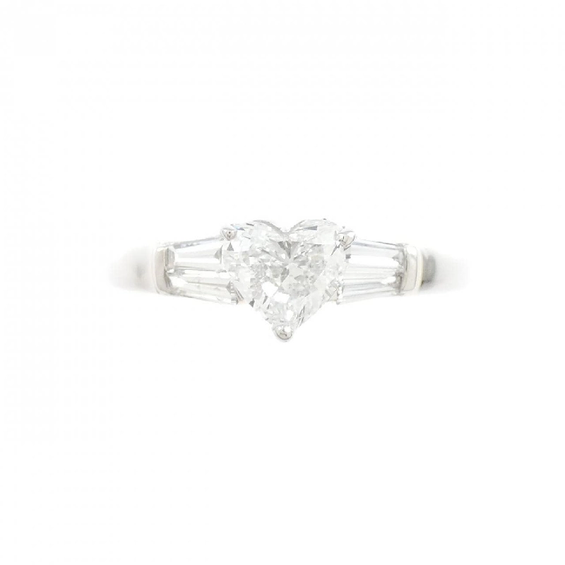Nhẫn kim cương PT900 0.573CT E SI1 hình trái tim - Hàng hiệu Authentic 879237