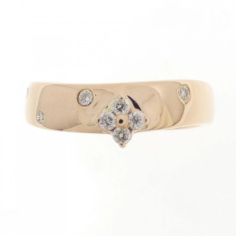 Nhẫn kim cương hoa K18PG - Hàng hiệu Authentic 852014