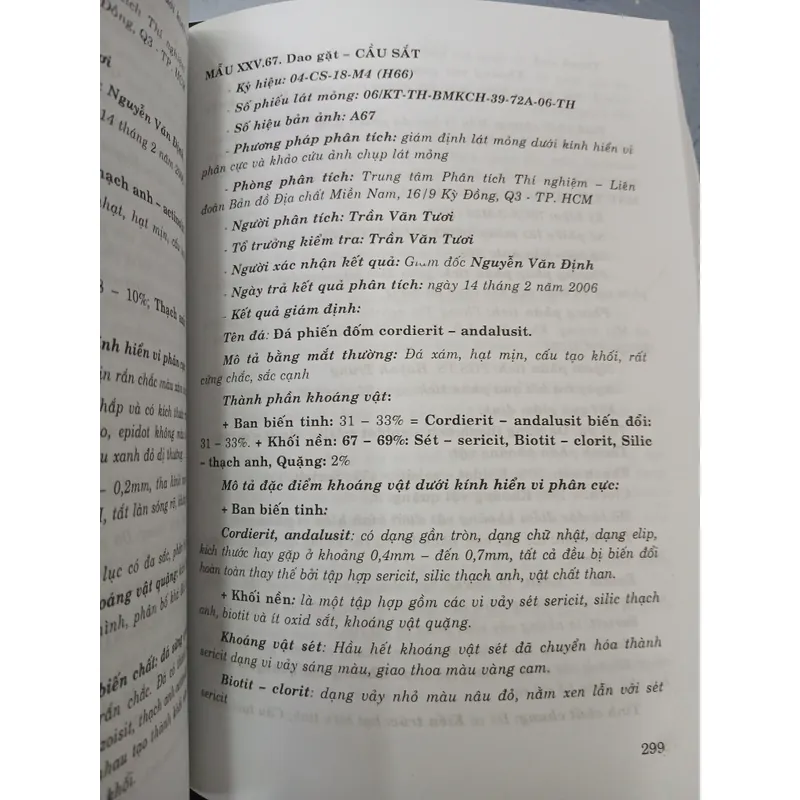 ỨNG DỤNG THẠCH HỌC NGHIÊN CỨU HIỆN VẬT ĐÁ - PHẠM ĐỨC MẠNH 721098