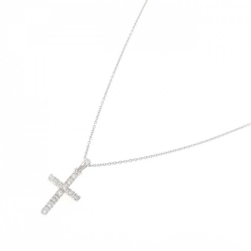 Dây chuyền kim cương chéo Samantha Tiara 0.22CT - Hàng hiệu Chính hãng 843289