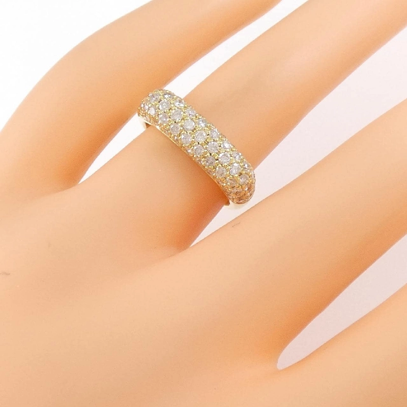 Nhẫn kim cương K18YG 1.00CT 671016