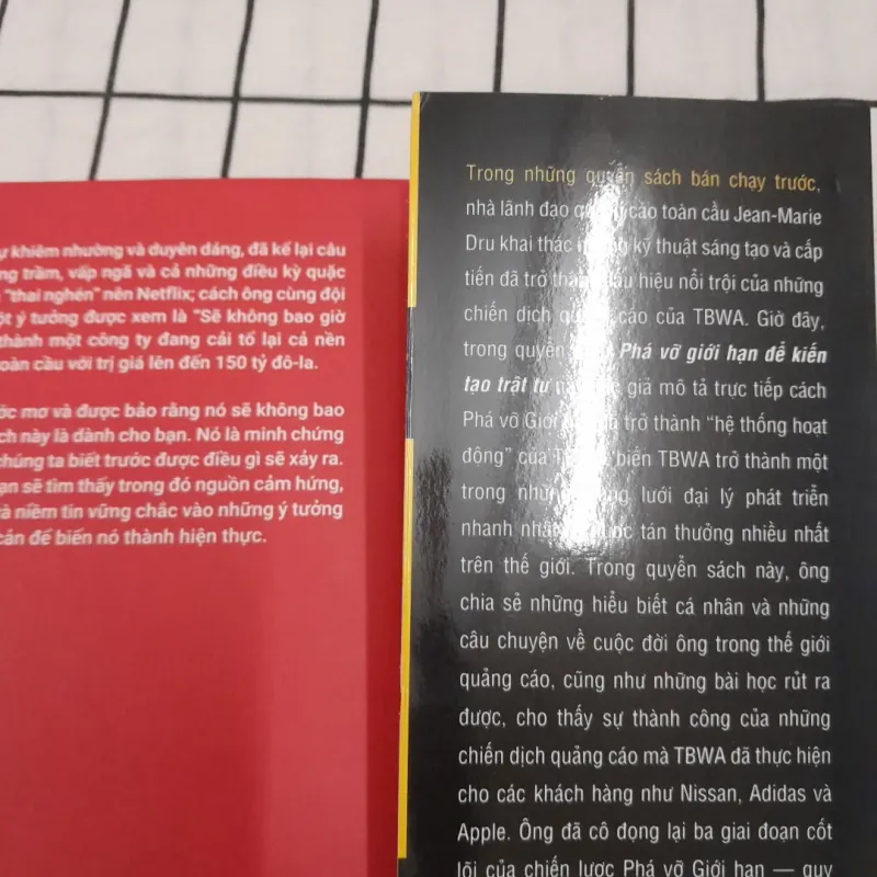 2 quyển Tư duy vượt trở ngại kinh doanh: KHÔNG BAO GIỜ THÀNH CÔNG & PHÁ VỠ GIỚI HẠN. 565129