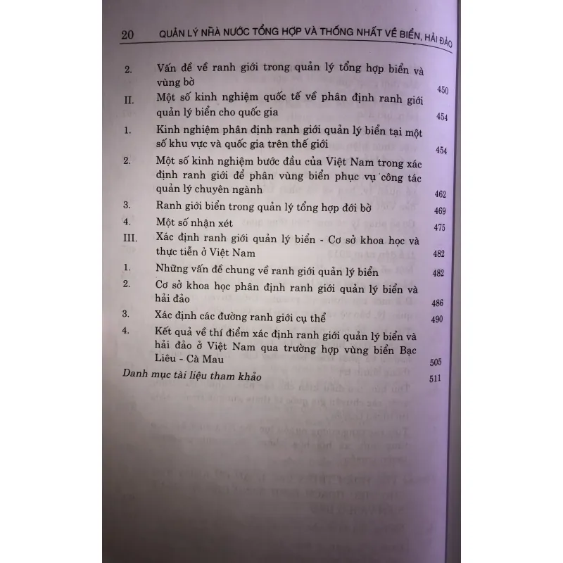 Quản lý nhà nước tổng hợp và thống nhất về Biển, Hải Đảo 744804