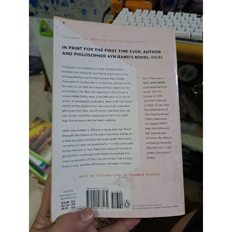 IDEAL the novel and the play Ayn Rand mới 80% ố ENGLISH BOOKS HCM1809 923905