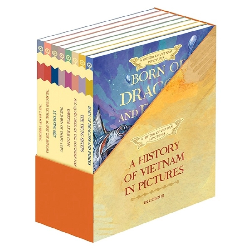 Combo. A history of VN in pictures (In Colour) - 8 books Boxset - 0 New 100% HCM.PO 345107