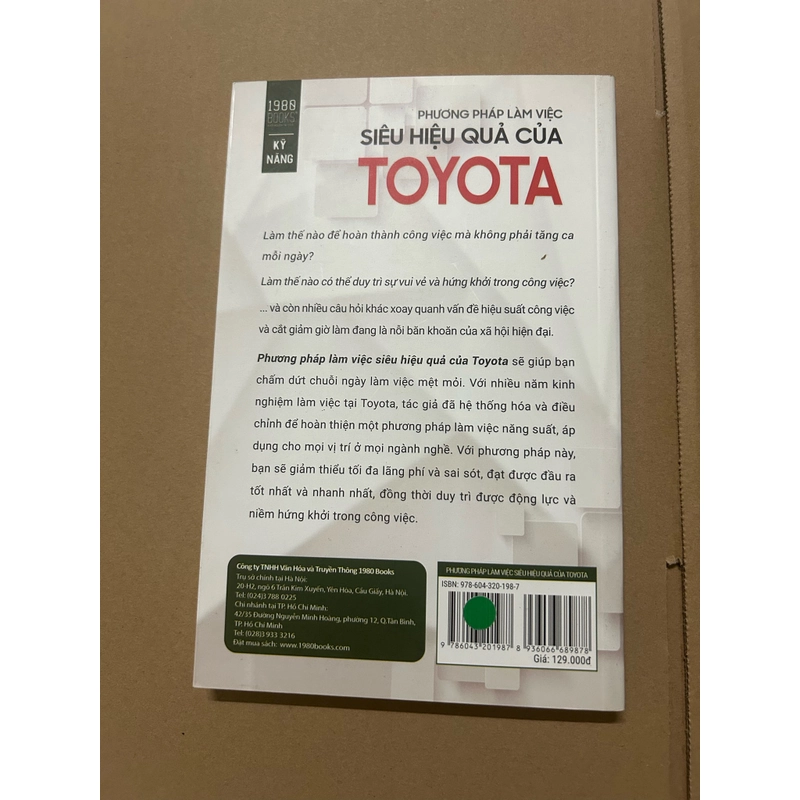 Phương pháp làm việc siêu hiệu quả của toyota 473484