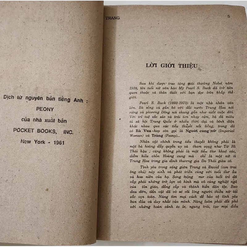 Tiểu thuyết TRANG - Pearl Buck 703879