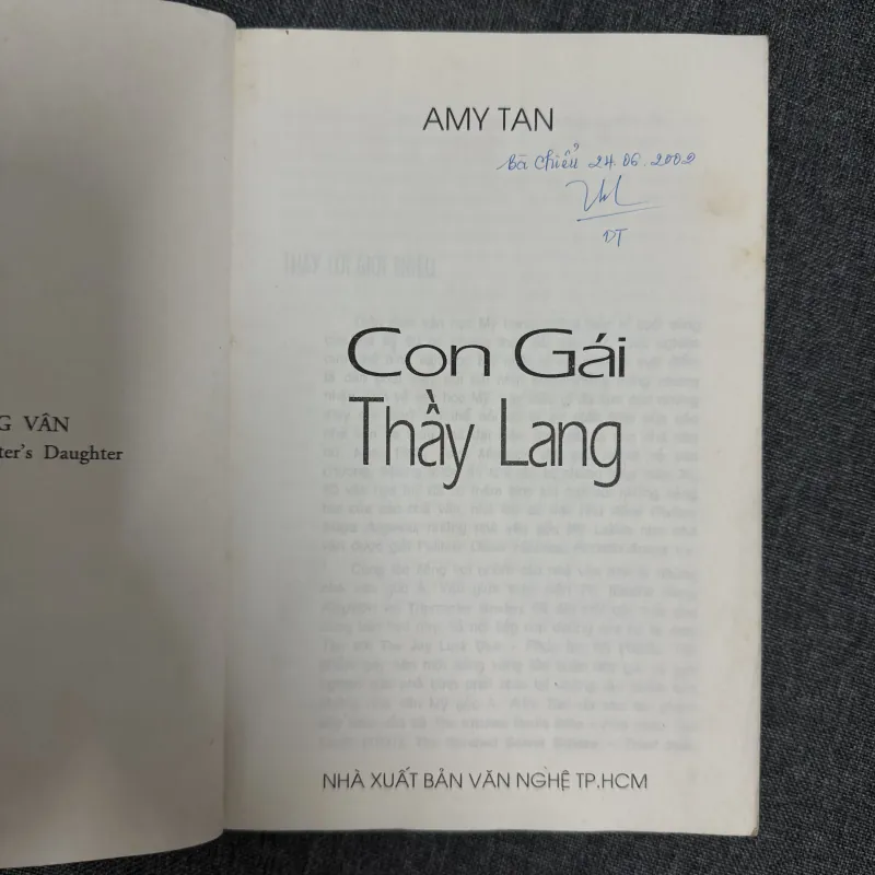 Con gái thầy lang - Amy Tan (Tần Ái Mỹ) 931359