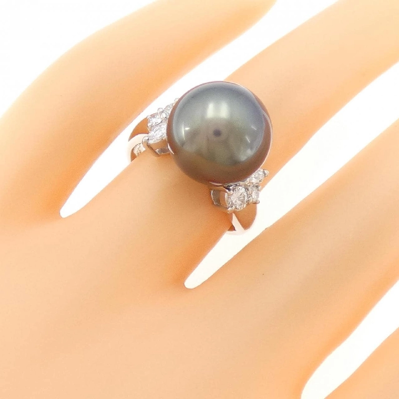 Nhẫn ngọc trai đen PT900 12.2mm - Hàng hiệu Chính hãng 856086