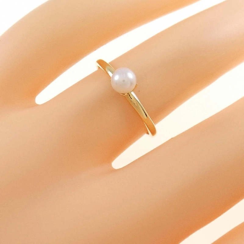 Nhẫn ngọc trai nước ngọt K18YG 4.2mm 670362