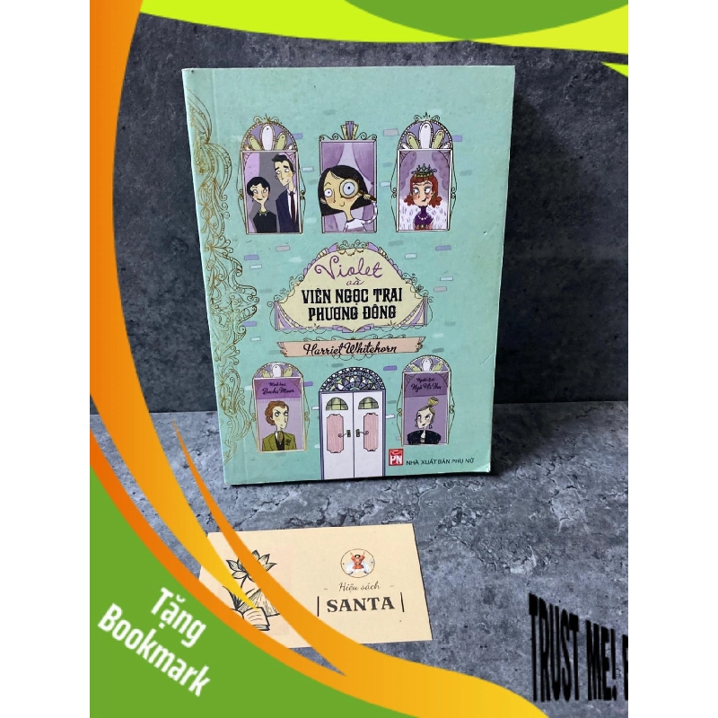 (TẶNG BOOKMARK) Violet và viên ngọc trai phương đông (sách mới 90%) Sách văn học RBK0302 956345
