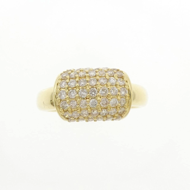 Nhẫn kim cương Pavé K18YG 0.55CT - Hàng hiệu Chính hãng 852902