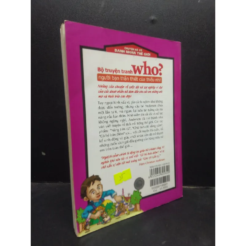 [Phiên Chợ Sách Cũ] Chuyện kể về danh nhân thế giới - Hans Christian Andersen 2015bẩn 2303 418965