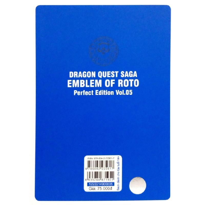 Dragon Quest - Dấu ấn Roto - Perfect Edition - Tập 5 - Kamui Fujiwara, Chiaki Kawamata 298586