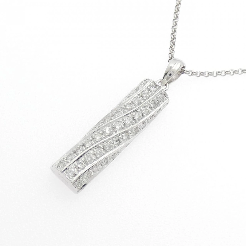 K18WG Dây chuyền kim cương 0.71CT - Hàng hiệu Chính hãng 862982