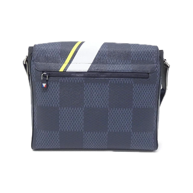Túi đeo vai Louis Vuitton Damier Cobalt Latitude (Cúp Mỹ) District MM N44004 612300
