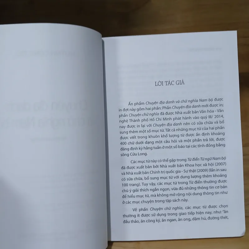 Chuyện Địa Danh Và Chữ Nghĩa Nam Bộ - Huỳnh Công Tín 728453