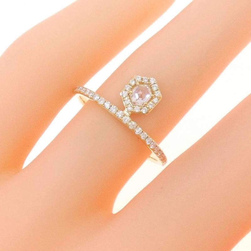 Nhẫn kim cương K18YG 0.18CT - Hàng hiệu Authentic 849460