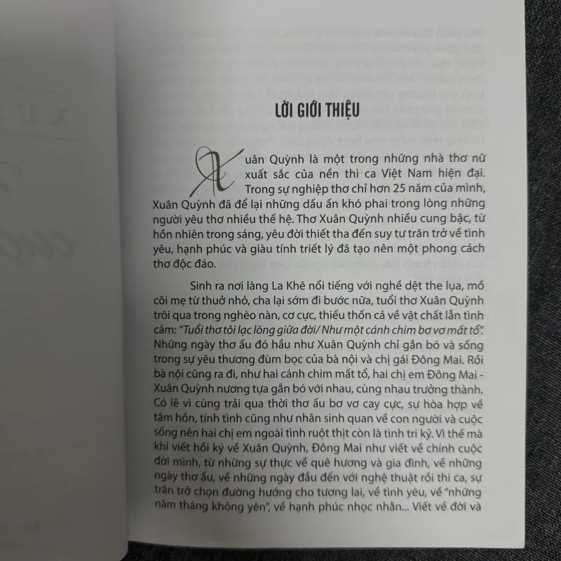 Xuân Quỳnh, một nửa cuộc đời tôi - Đông Mai 1023263