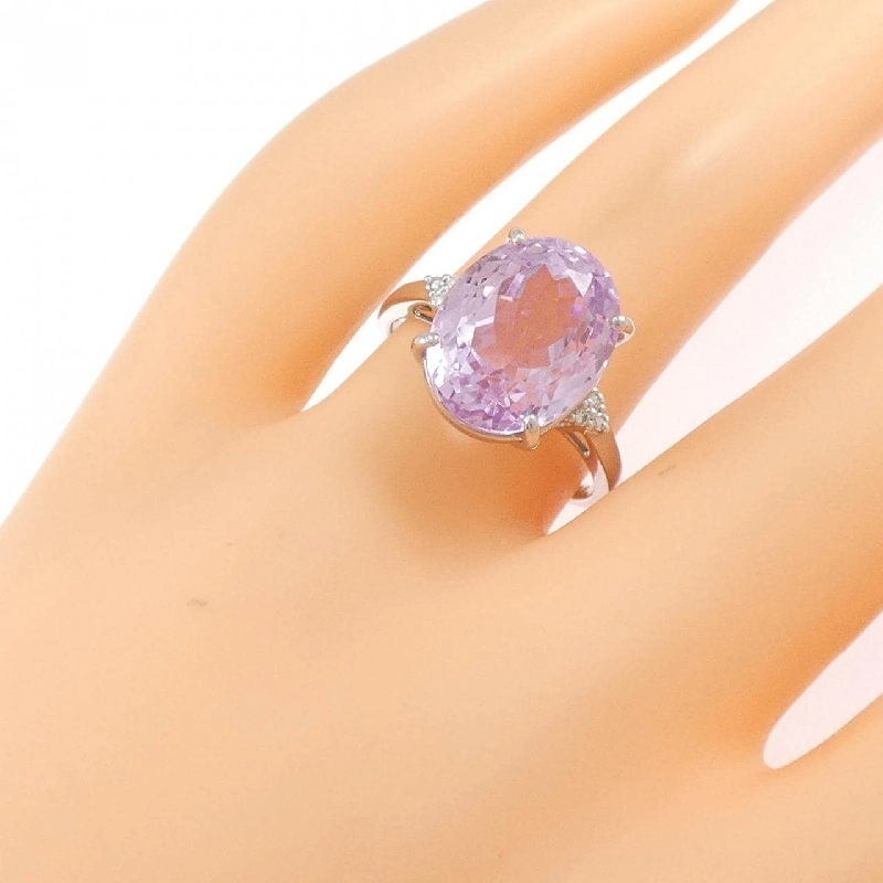 Nhẫn Kunzite PT950 8.00CT - Hàng hiệu Chính hãng 665705