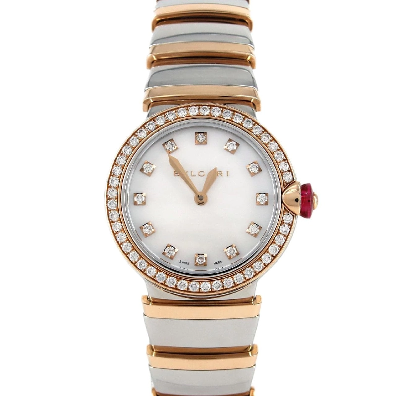 Bulgari Lucea PG Combo/D･12P LUP28SG/LU28WSPGDSPG/12 SSxPG Quartz - Hàng hiệu Chính hãng 882618