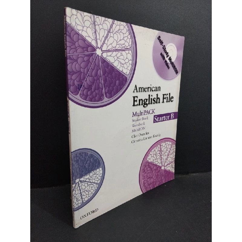 American English File MultiPACK Starter B (kèm CD) mới 90% bẩn bìa, ố nhẹ HCM2811 Oxenden Latham-Koenig HỌC NGOẠI NGỮ Oreka Blogmeo 368871
