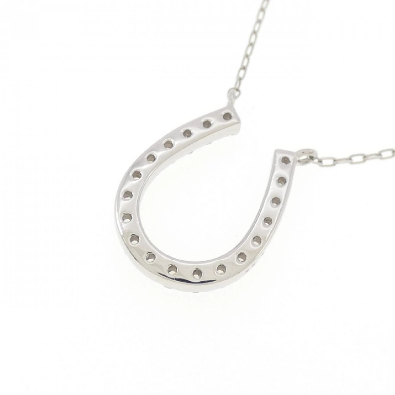 Dây chuyền kim cương hình móng ngựa PT900/PT850 0.20CT - Hàng hiệu Authentic 857870