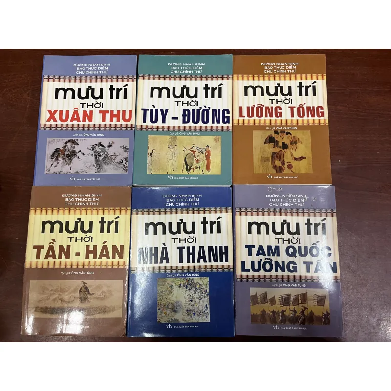 COMBO 6 CUỐN MƯU TRÍ CÁC TRIỀU ĐẠI - ÔNG VĂN TÙNG 990838