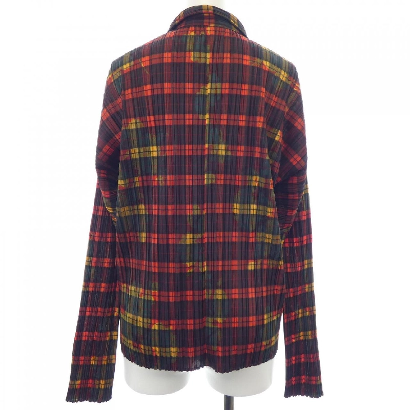 Pleats Please 2006 Kiểu kẻ PP64-JJ443 Áo khoác - Hàng hiệu Chính hãng 824204