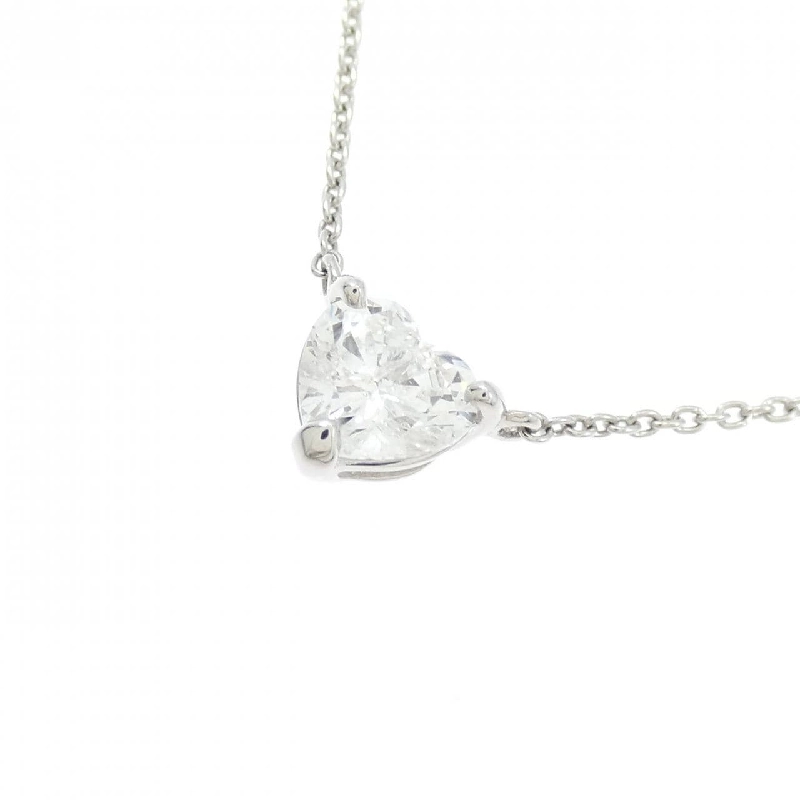 Dây chuyền kim cương PT900/PT850 0.456CT F I1 hình trái tim - Hàng hiệu Chính hãng 871819