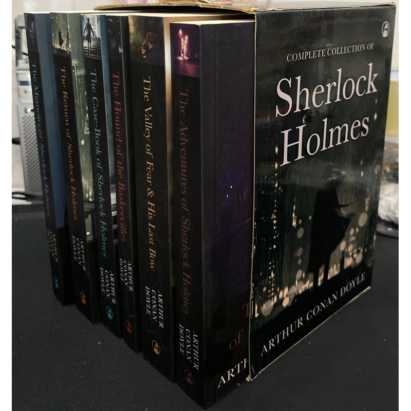Bộ truyện đọc tiếng Anh: Sherlock Holmes Series Complete Collection (Bộ 6 tập) 462020