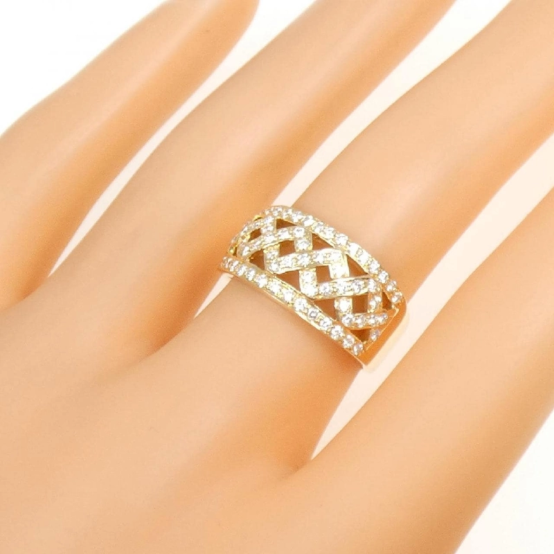 Nhẫn kim cương K18YG 0.50CT 668275