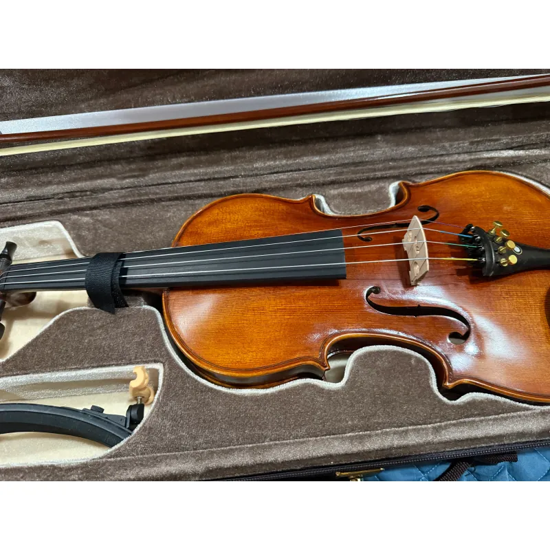 Đàn violin cao cấp gỗ sồi tự nhiên, màu nâu, phụ kiện đầy đủ 786863