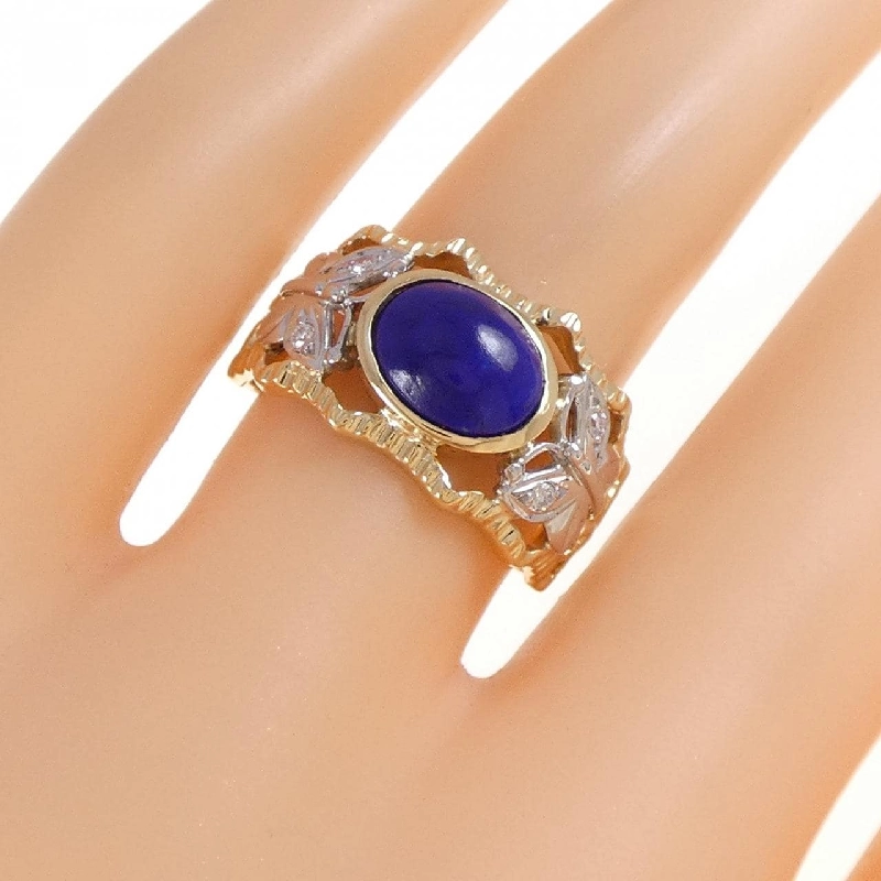 Nhẫn Lapis Lazuli K18YG/PT900 667265