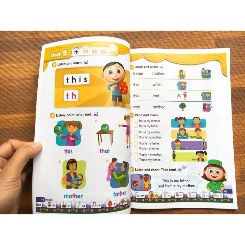 Oxford phonics world - Level 4 - 2 quyển 760030