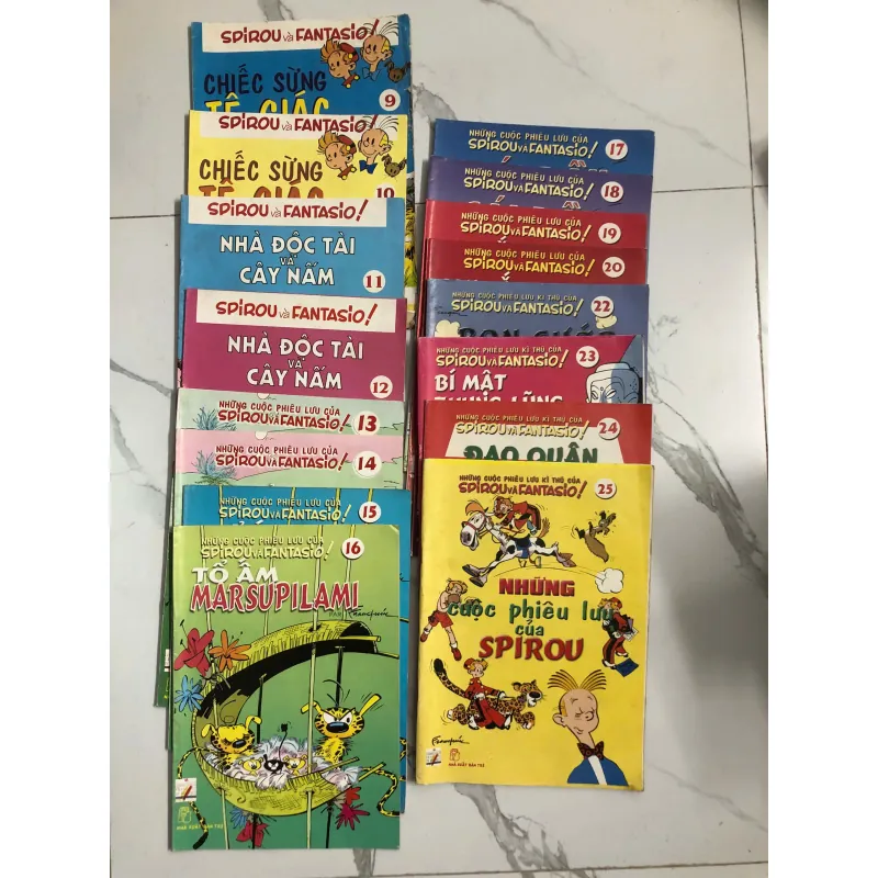 Những Cuộc Phiêu Lưu Của Spirou và Fantasio! (Les Aventures de Spirou et Fantasio-16 cuốn) 640166