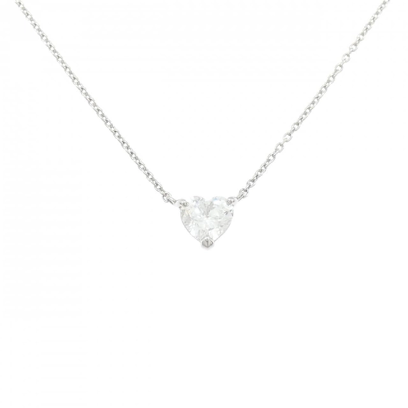Dây chuyền kim cương PT900/PT850 0.456CT F I1 hình trái tim - Hàng hiệu Chính hãng 871819