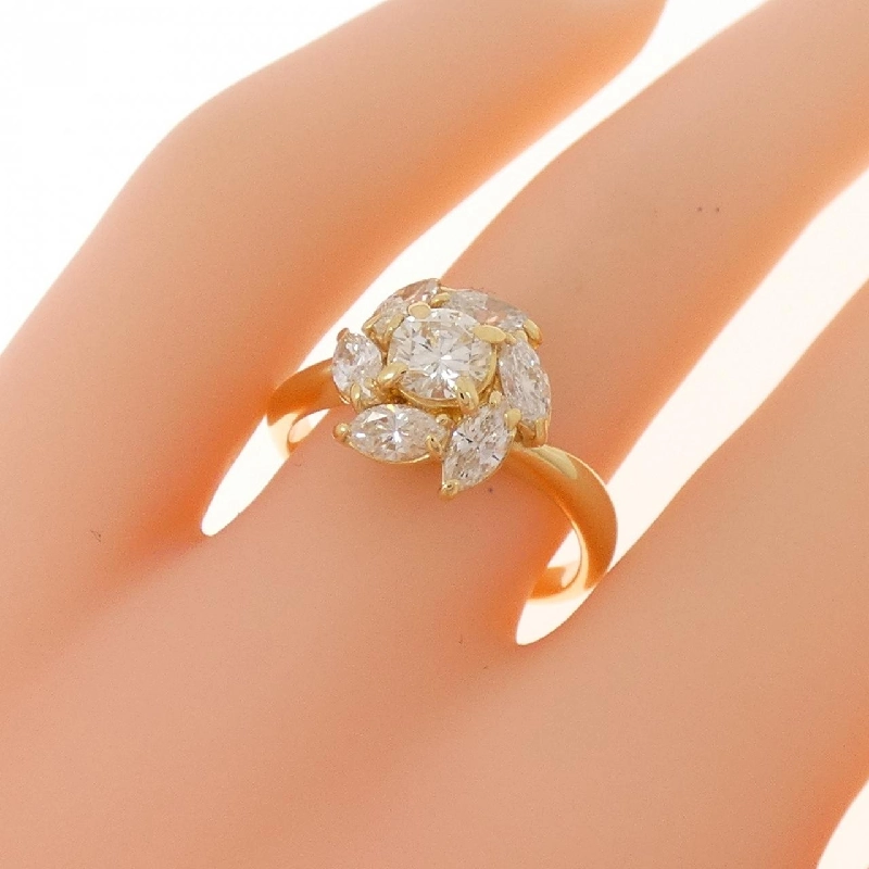 Nhẫn kim cương K18YG 1.35CT - Hàng hiệu Chính hãng 854615