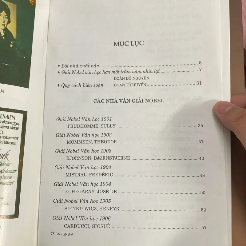 CÁC NHÀ VĂN GIẢI NOBEL - ĐOÀN TỬ HUYẾN ( Sách Hiếm )  753202